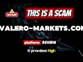 Valero-Markets.com Review | Is Valero Markets Legit or Scam? Forex Broker Warning