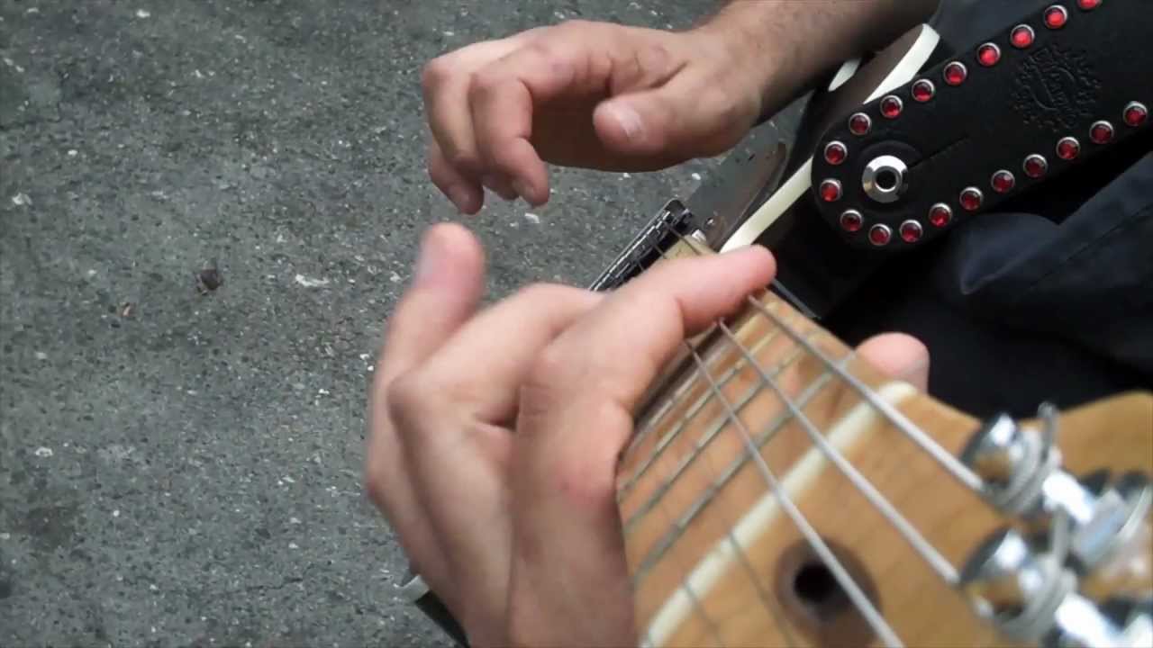 Jude Gold - Slap Guitar Version of "Funkytown"