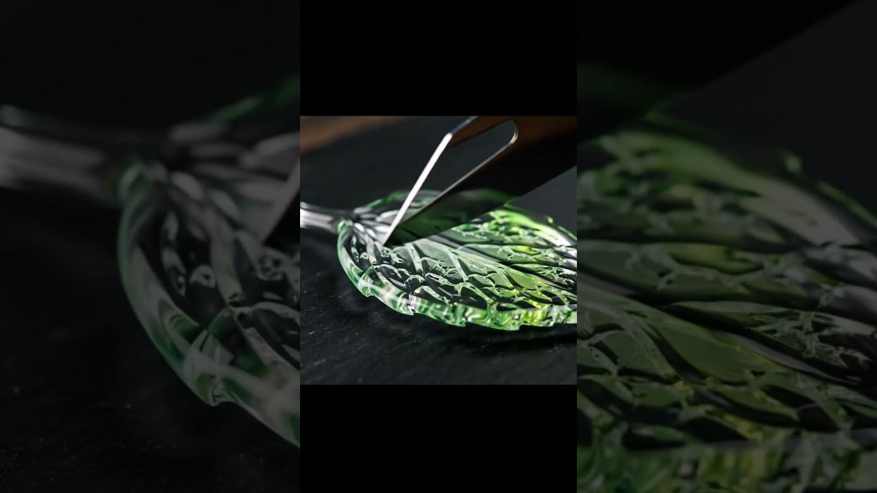 AI ASMR Cutting with Fractal Vein Cut 