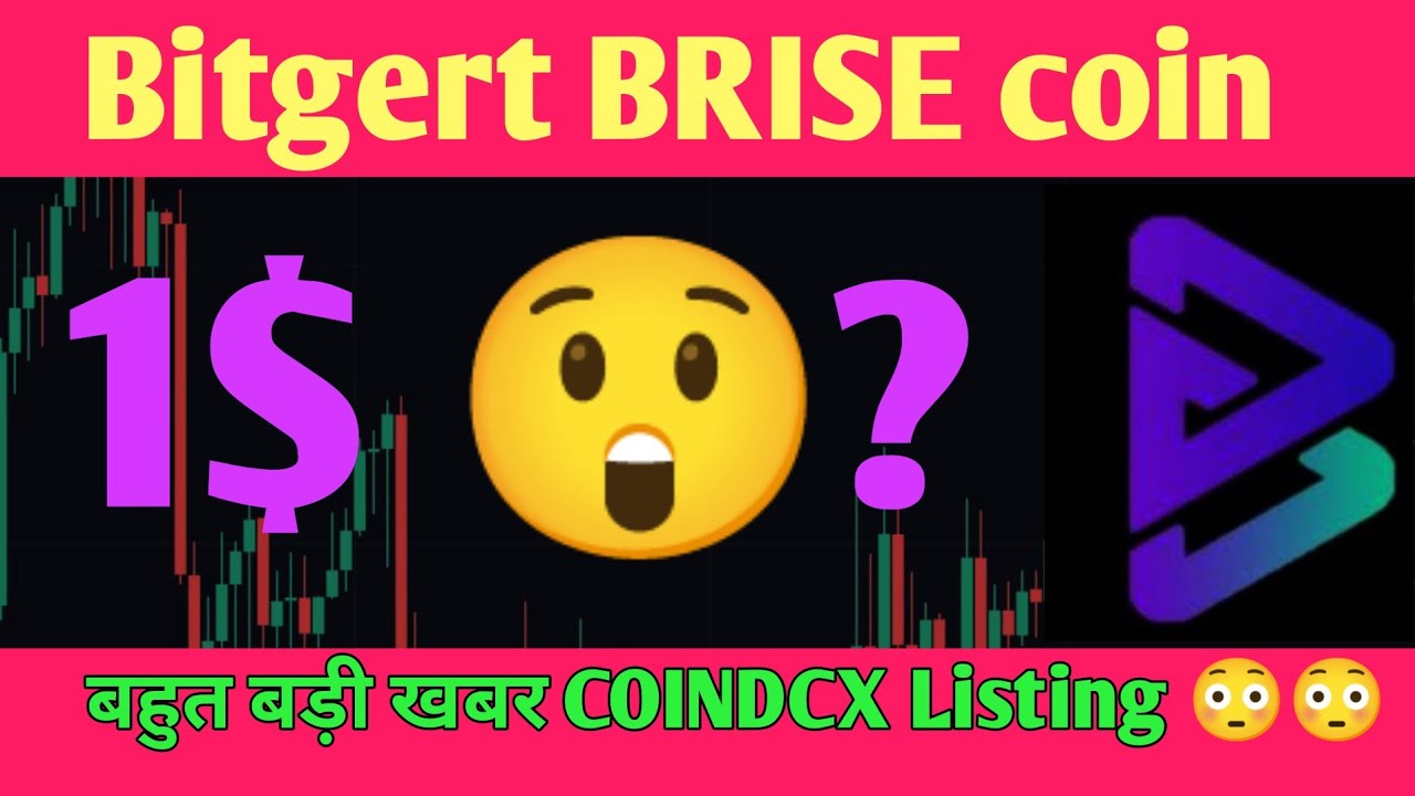 Big breaking news bitgert BRISE| bitgert coindcx exchange listing| bitgert BRISE latest news update