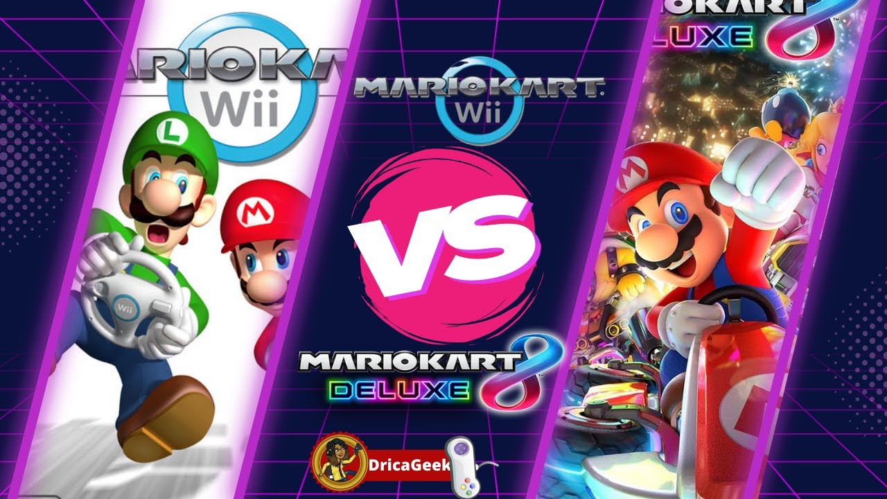 🔴Evolução Mario Kart - Pista - Dk Summit- Wii X Switch.