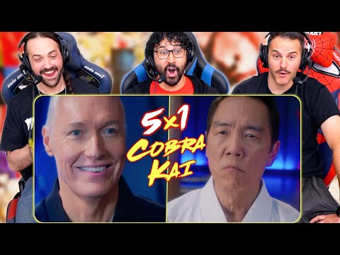 Cobra Kai Cast Reacts To Miguel And Robby's Season 5 Rematch