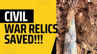 Relic Hunter Saves Civil War History with a Bounty Hunter Metal Detector!