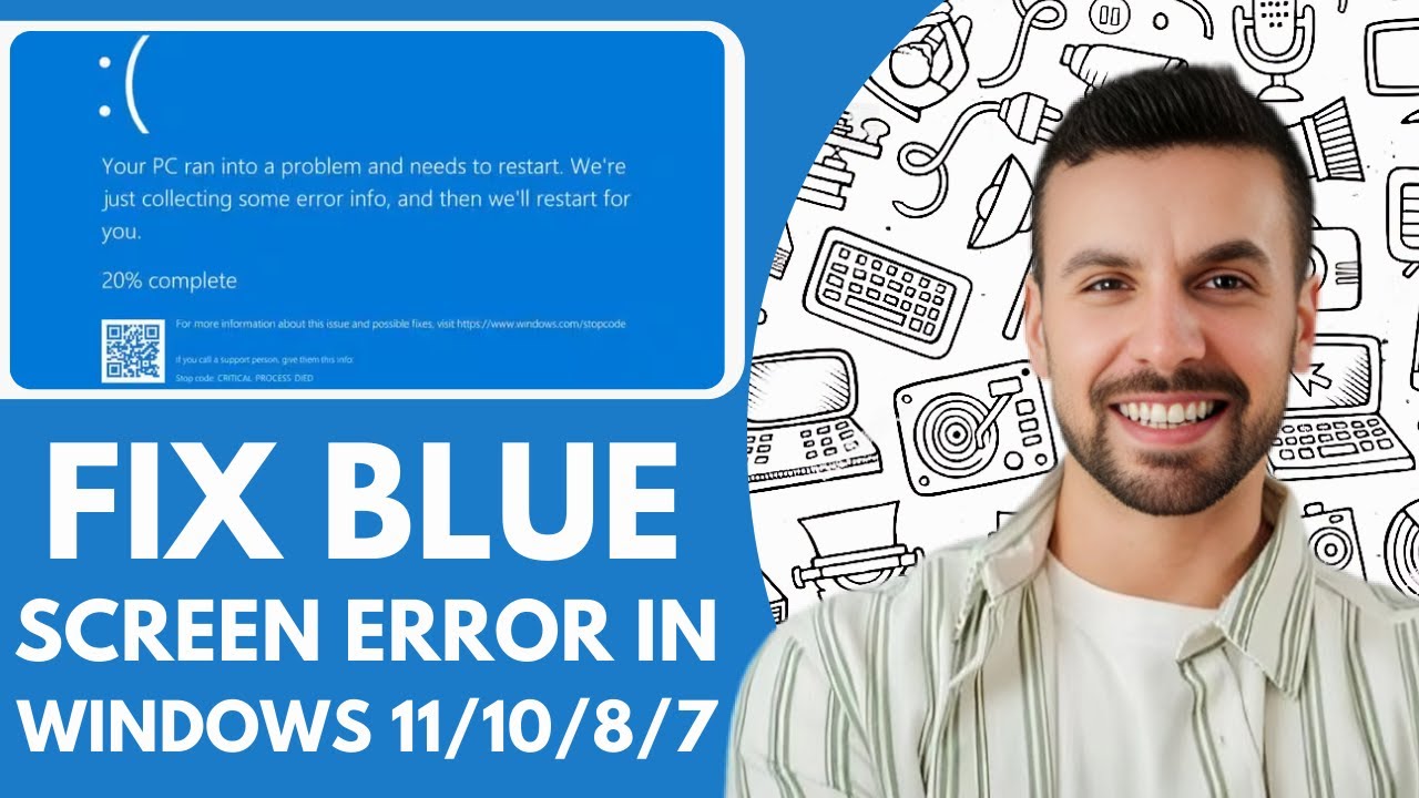 NEW! How to Fix Blue Screen Error in Windows 11/10/8/7 - 2025 (Big ...