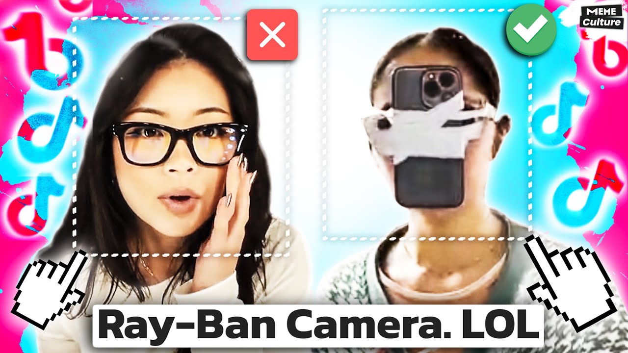 RayBan Camera Glasses. New TikTok Trend YouTube