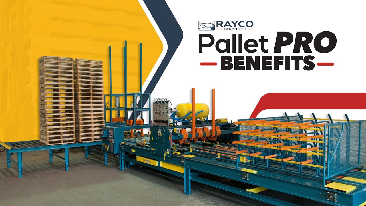 Pallets Machine Pallet Pro Benefits YouTube