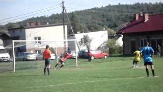 Ks Okocim vs Wulkan Biesiadki - Karny na 3:0 (2009)(Pewnie wykonany karny na 3 - 0 dla seniorów Ks Okocim. Ostatecznie mecz zakończył się wynikiem 5 - 0 dla Ks Okocim po pierwszej połowie. Na drugą połowę ..., 2011-07-12T17:45:10.000Z)