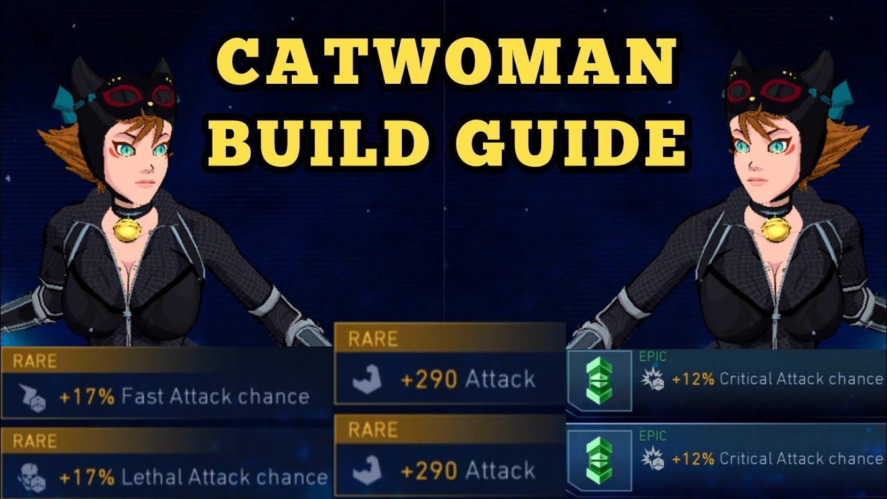 How To Build Batman Ninja Catwoman!!! With Tips & Tricks!!! - Injustice 2  Mobile - YouTube