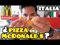 ¿Qué cosas RARAS venden en McDonald's en ITALIA? - REGRESAMOS A CASA