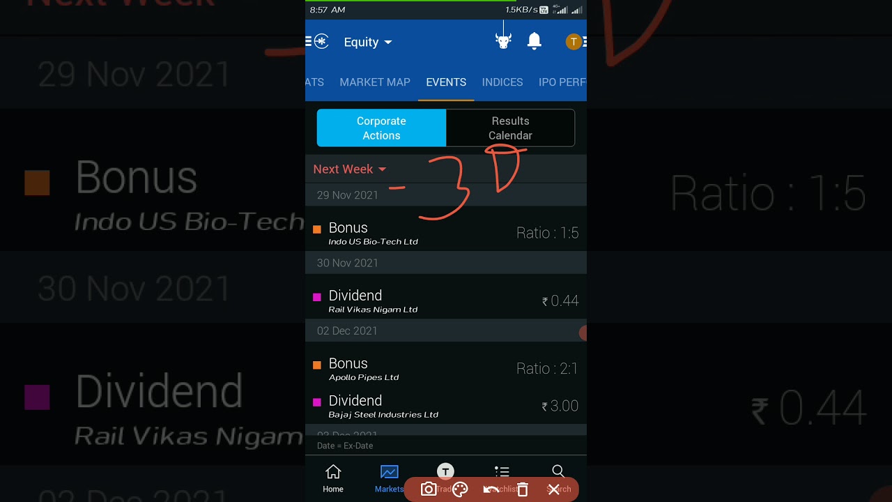 Dividend, bonus , stock split news, iex indian energy exchange share news
