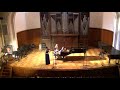 S.Prokofiev Sonata no.1 3&amp;4 parts Irina Chepizhnaya &amp; Elena Kuznetsova