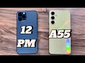 Samsung galaxy a55 vs iphone 12 pro max