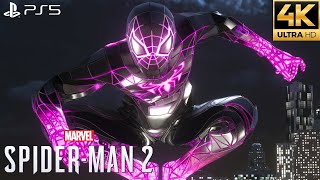 Marvel's Spider-Man 2 PS5 - Programmable Matter Suit Free Roam Gameplay (4K 60FPS)