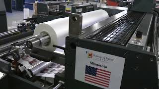 Autobond 105 SD T Running at 45 M/Minute. 3800SPH
