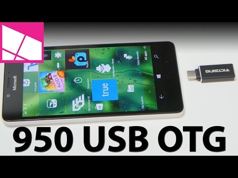 Lumia 950 with USB OTG