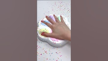 FUFUSQUISHY ASMR 🌈🐱 800g Sparkling Rainbow Cat Paw