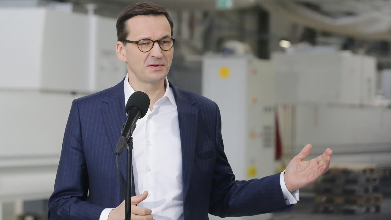 Premier Mateusz Morawiecki w Piszu - YouTube