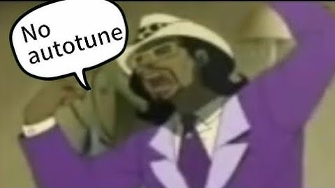 Slickback song original video but its no autotune