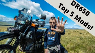 Suzuki Dr650 Top 5 Mods