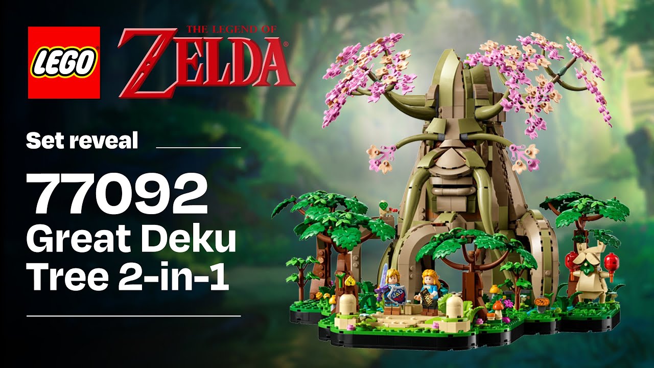LEGO Legend of Zelda The Great Deku Tree 2-in-1 Set OFFICIAL