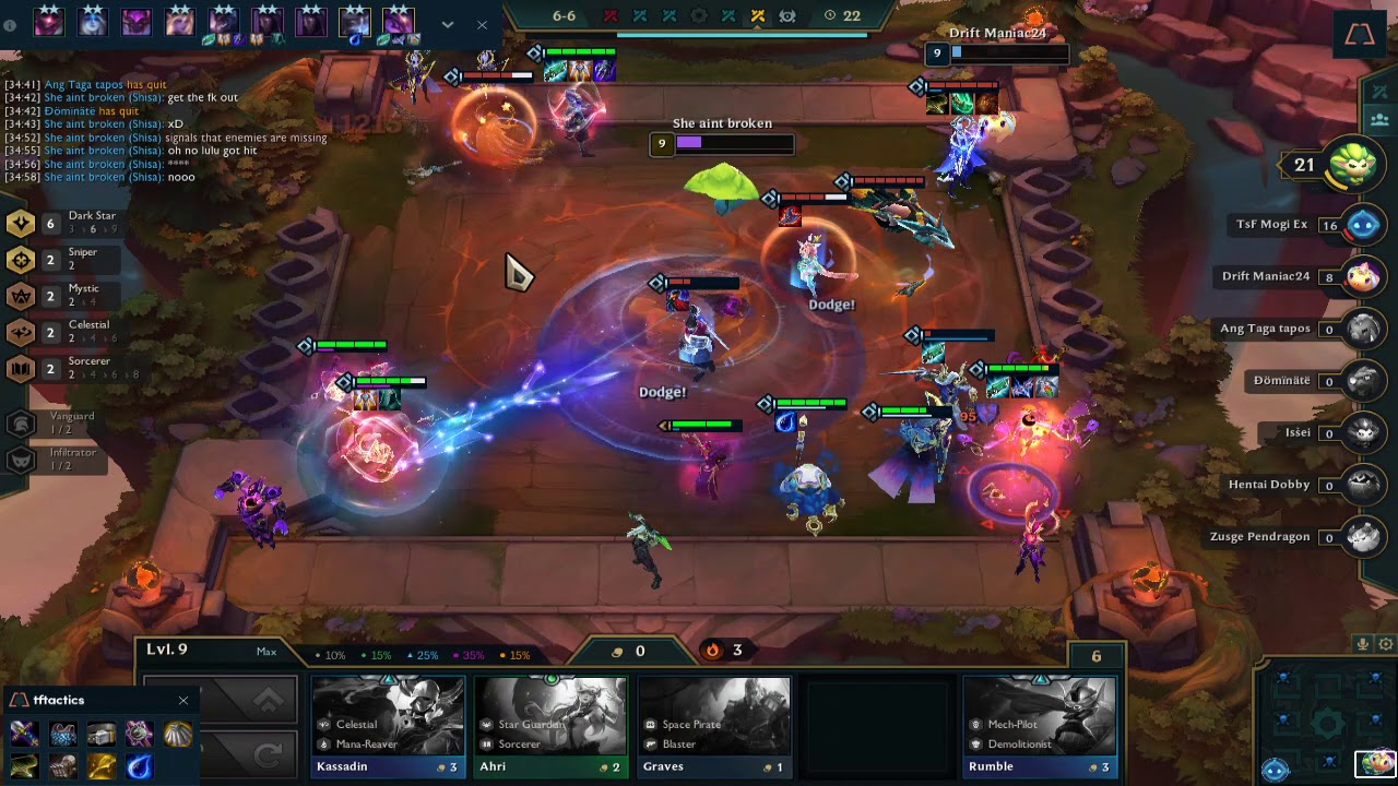 4 Carries w/ 6 Dark star (Xerath, 2 Jhins, and Shaco)!