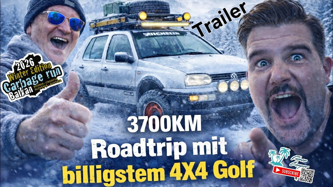 Trailer CarbageRun 2026 Winter Balkan