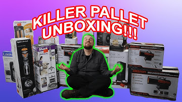 WATCH THIS $425 CUSTOMER RETURN APPLIANCE PALLET UNBOXING!