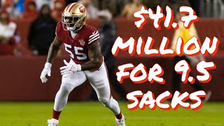 The 49ers Paid Dee Ford $41.7 Million for 18 Games and 9.5 Sacks