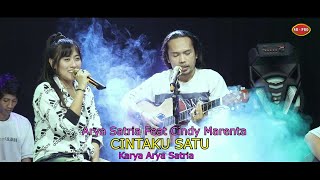 Cindy Marenta Feat. Arya Satria - Cintaku Satu | Dangdut ( Music Video)