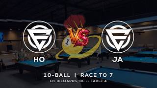 HO vs JA - Q1 BILLIARDS - TABLE 4 | EvoSports