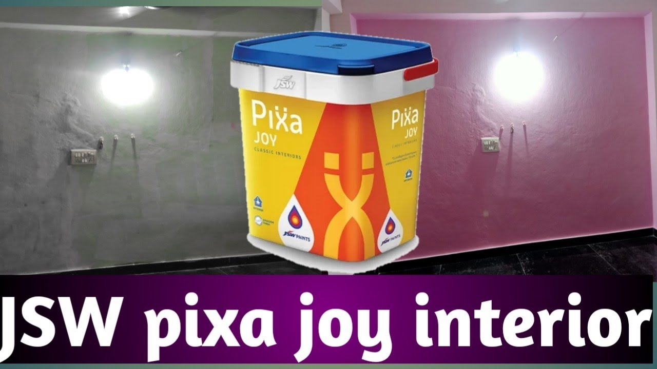 Jsw pixa joy interior paint||low budget paint in jsw || - YouTube