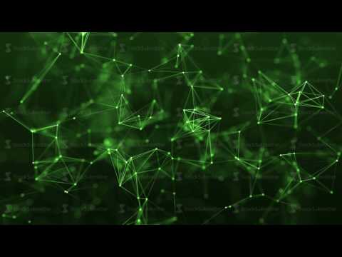 4k abstract loop Futuristic technology background with lines and dots