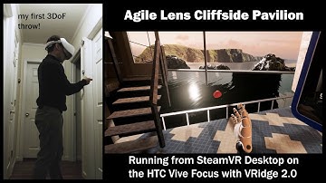 Wireless Vive Focus running Desktop SteamVR