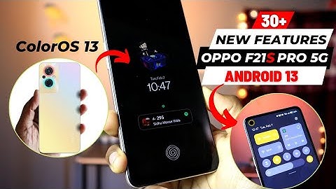 Oppo F21s Pro 5g ColorOS 13 & Android 13 Tips And Tricks - Top 30+ Special Features | Hindi-हिंदी
