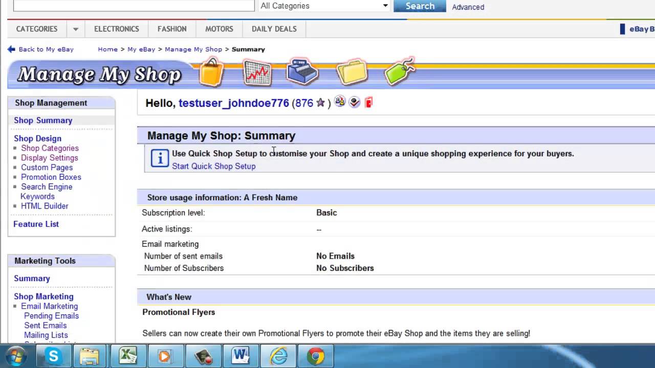 How to Change eBay Shop Name YouTube