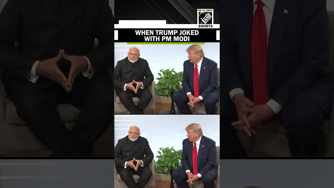  He Speaks Very Good English When Trump Joked With PM Modi