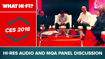 Hi-res audio and MQA panel discussion – CES 2016