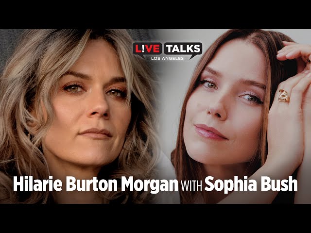 Hilarie Burton Morgan in conversation with Sophia Bush at Live Talks Los Angeles