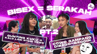 Nanyain Cewe Bisexual Pertanyaan Yang Orang Gaberani Tanya (Part 2) | Vivian & Boya #102