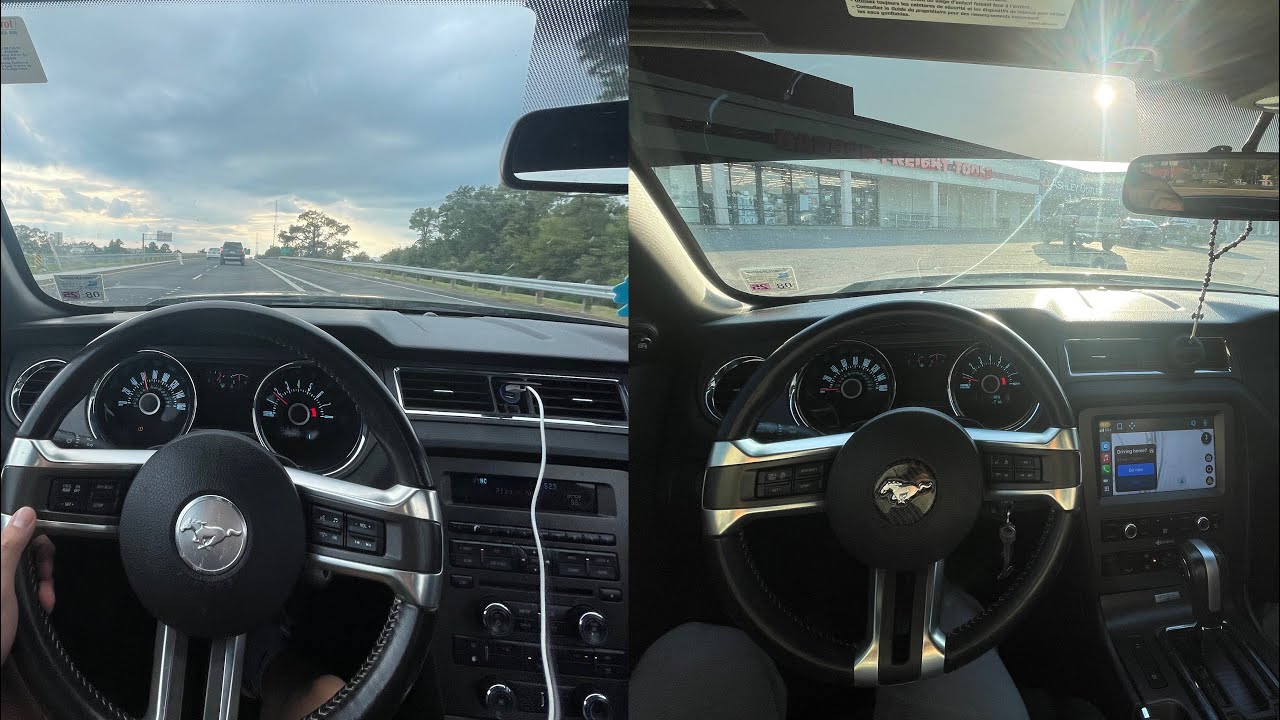 Dynavin D9 Install on the mustang! + natika backup camera install