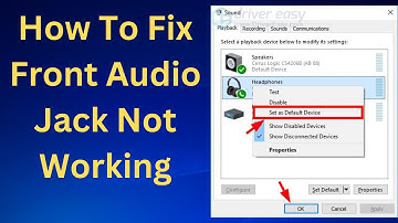 How To Fix Front Audio Jack Not Working Windows 10 || 100% Problem Solved  [5 WAYS 2023]