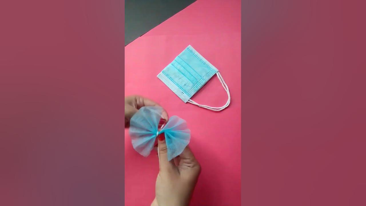 How to make easy mini gift bag/diy face mask purse/face mask craft