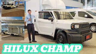 พาชม HILUX CHAMP Food truck.          รถอเนกประสงค์ ตกแต่งพร้อมออกงาน