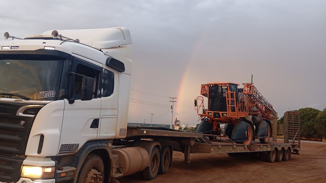 DIÁRIO DE BORDO (ROTINA AGRO) TRANSPORTANDO EQUIPAMENTO AGRÍCOLA MATO GROSSO. 