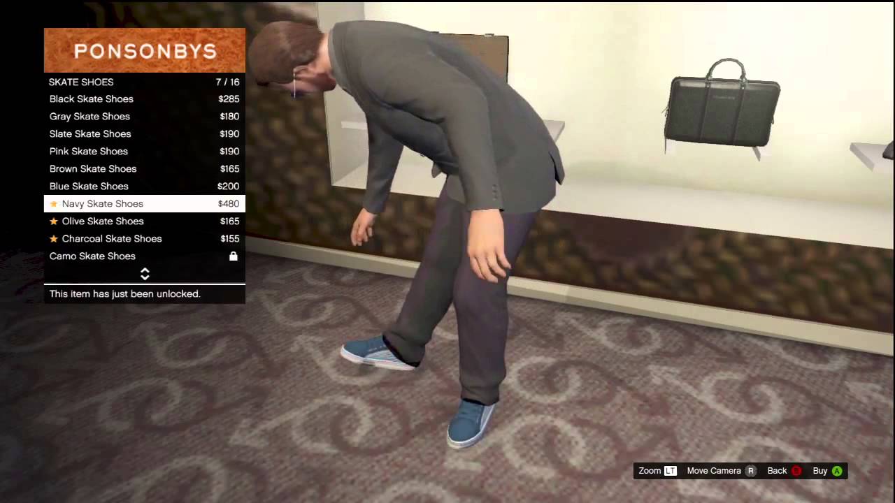 GTA 5 ALL DIFFRENT SHOES TO BUY ONLINE IN MOST EXPENSIVE