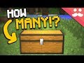 How Many Items fit in a Minecraft CHEST?