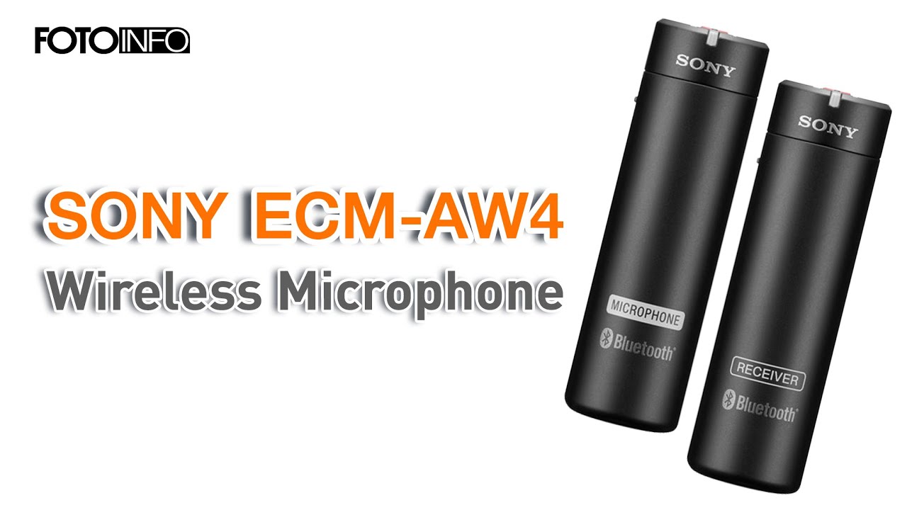 Unbox Sony ECM-AW4 Bluetooth Wireless Microphone