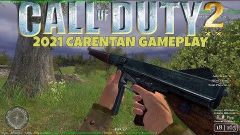 Call of Duty 2 2021 Multiplayer Gameplay - Carentan (33-11)