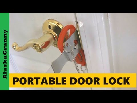 Video: Room lock for room security