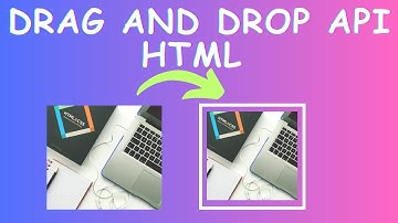Simple HTML Drag and Drop API #html #css #drag #drop #api